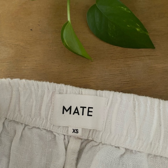 MATE the Label Everyday Linen Shorts XS - Picture 3 of 5